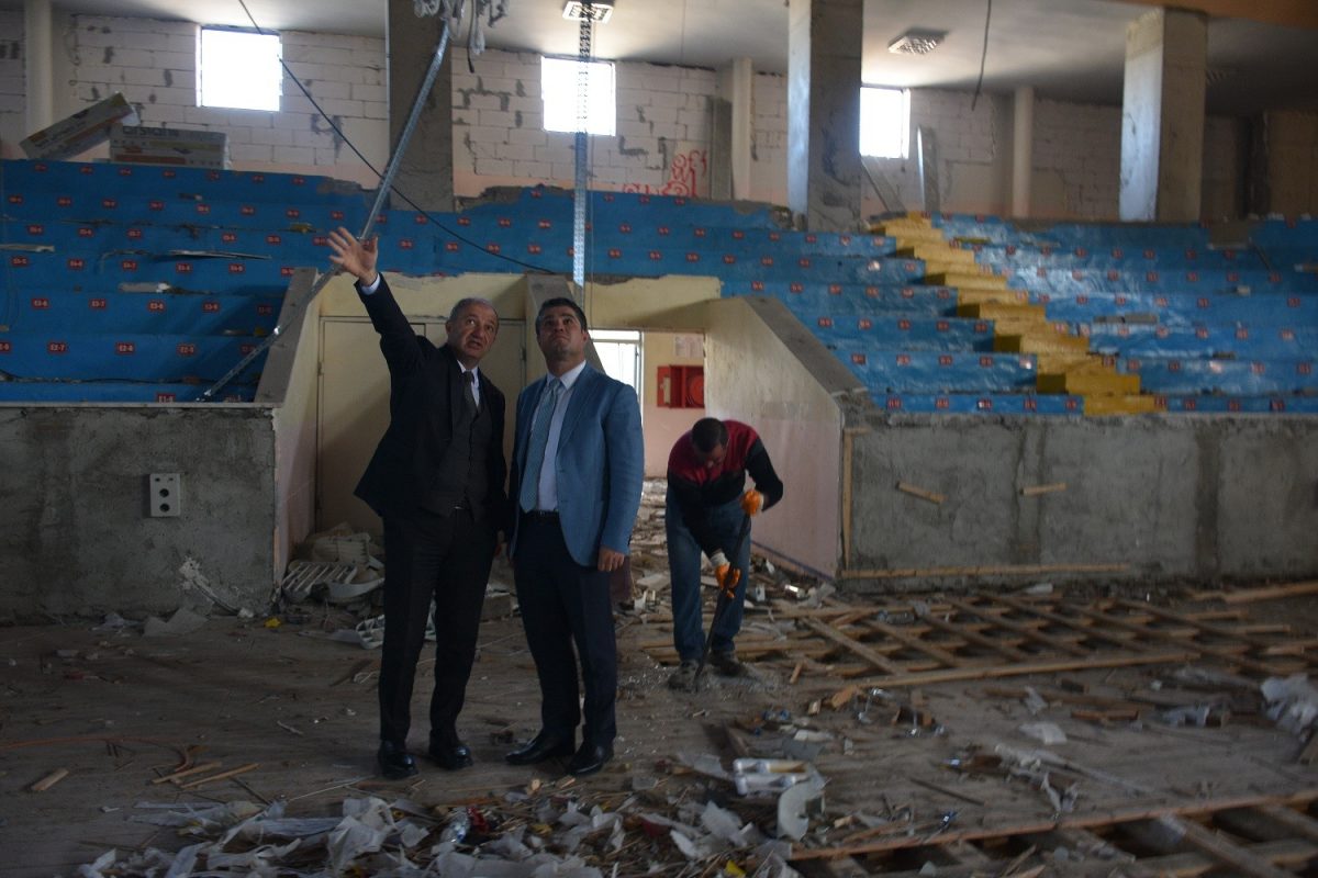 Erzurum GSİM’de dört koldan inşaat çalışması - Foto 4