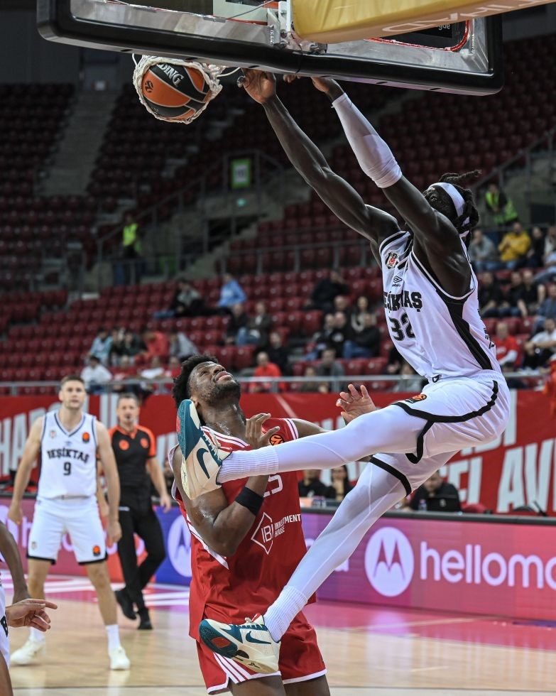 Euroleague: Hapoel Tel Aviv: 100 - Beşiktaş: 82