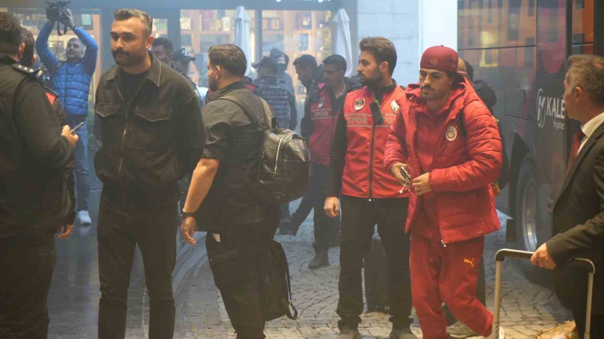 Galatasaray, Ankara’ya geldi