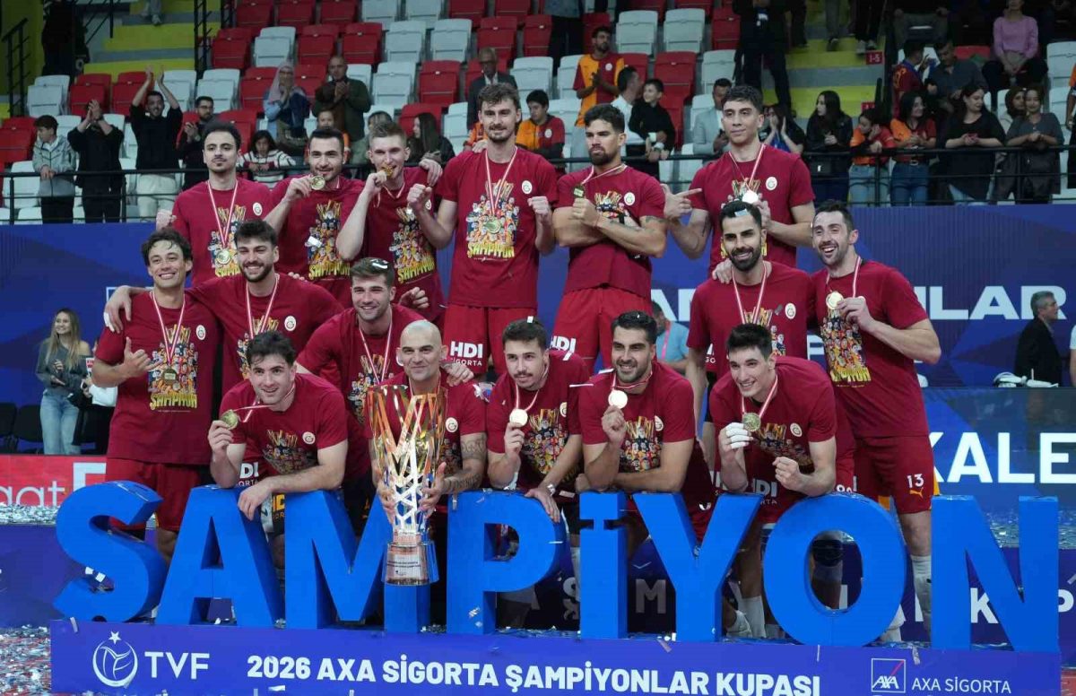 Galatasaraylı voleybolculardan şampiyonluk mesajı: "Bunlar daha başlangıç"