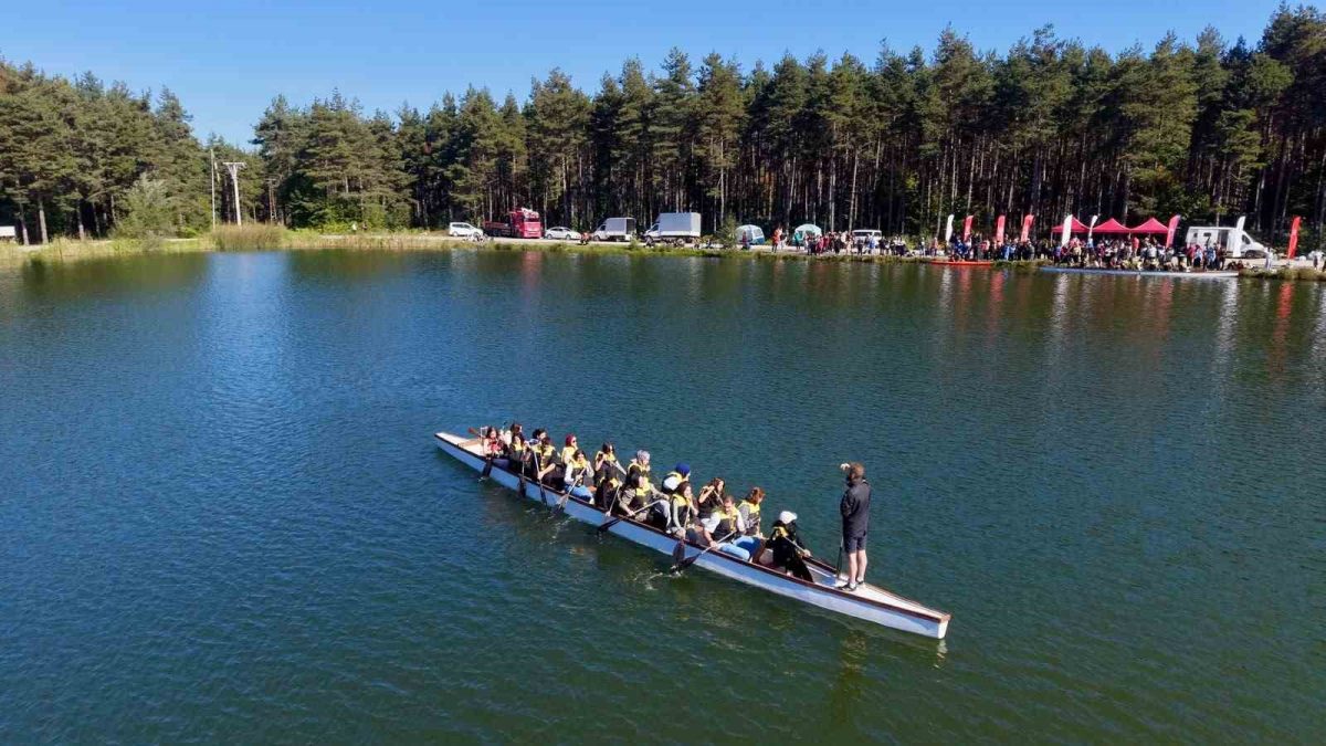 Gençlerin rotası Topuk Yaylası oldu, kano ve trekking yaptılar