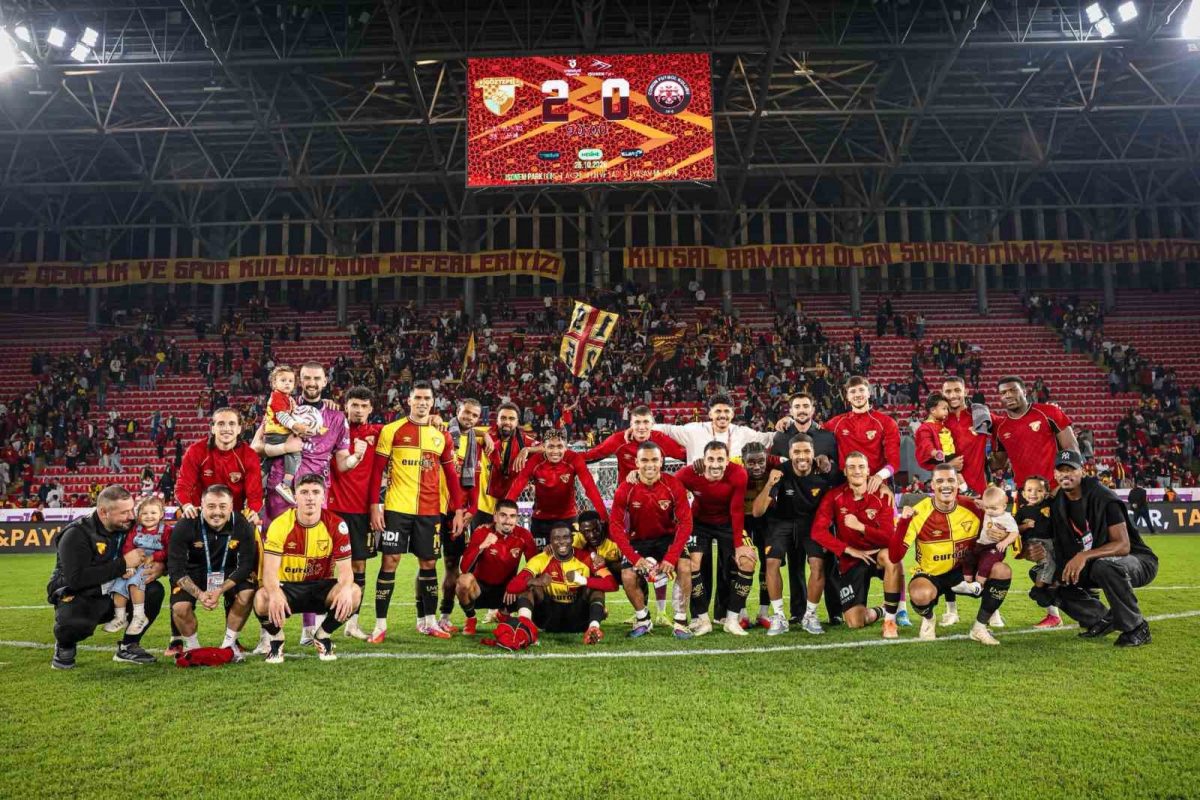 Göztepe’nin çıkışı sürüyor