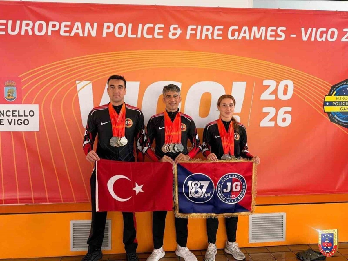 Jandarma Gücü, İspanya’dan 101 madalya ile döndü - Foto 2
