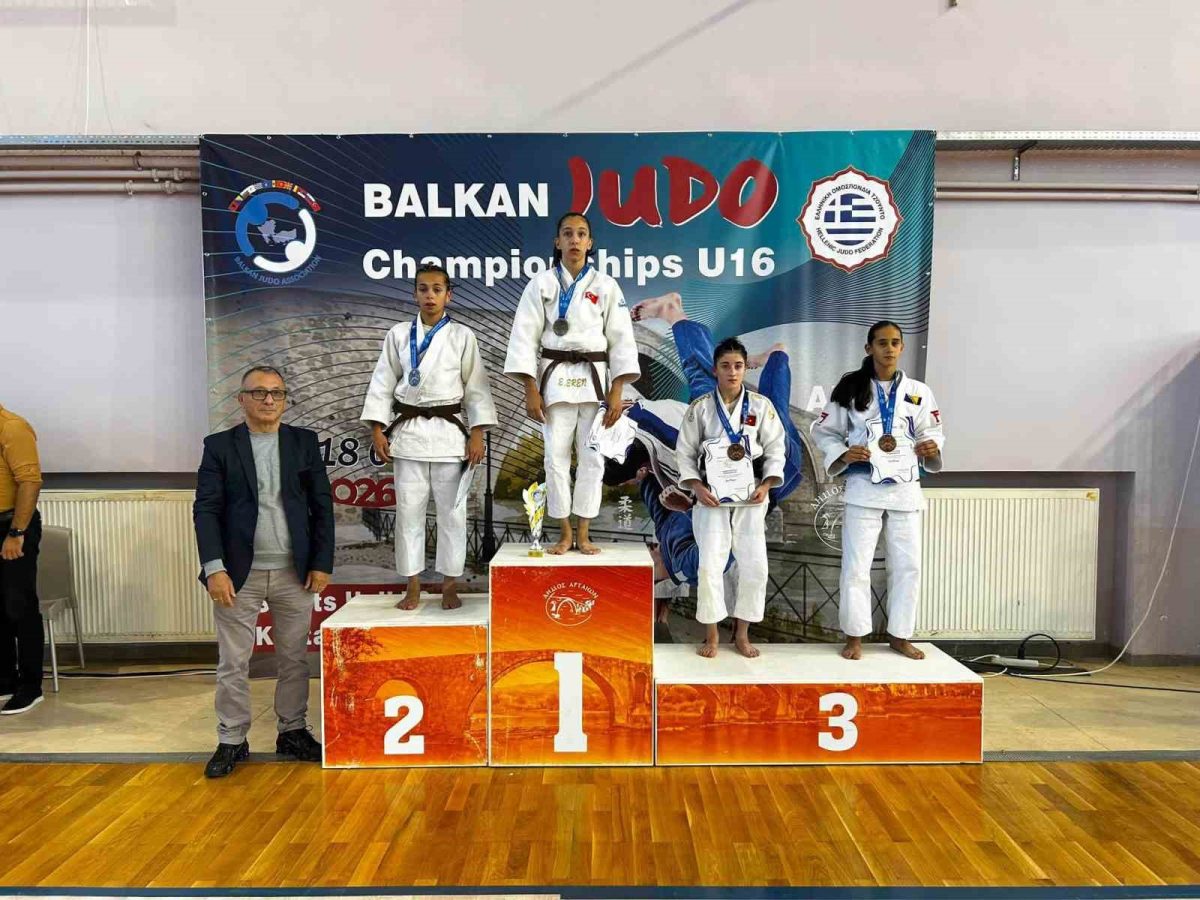 Judoda Balkan şampiyonu oldu