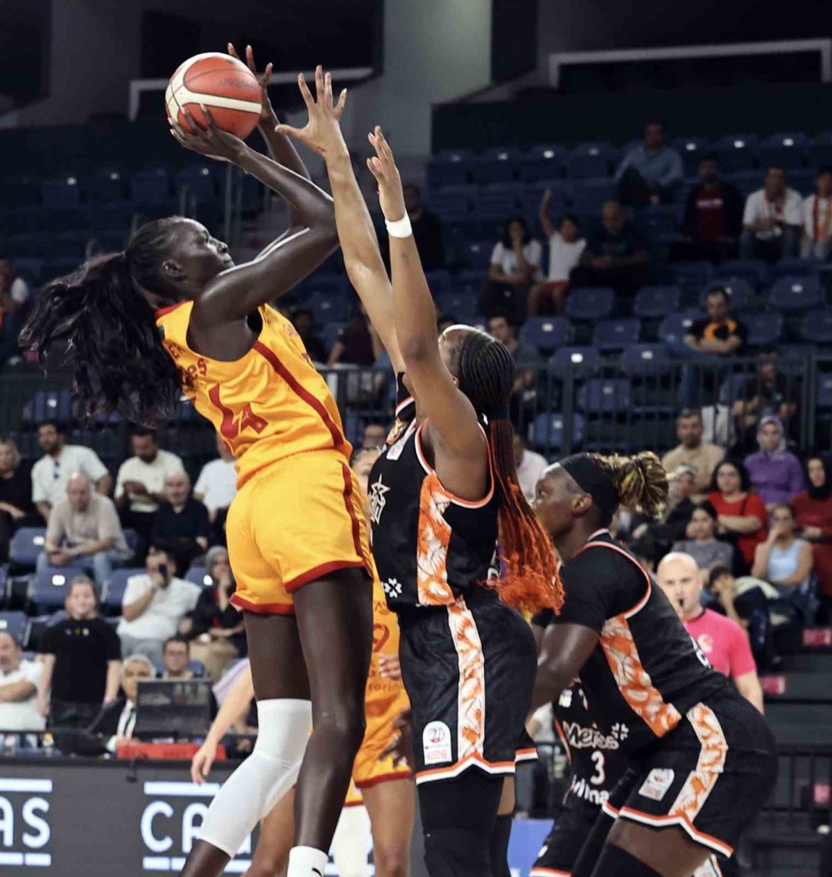 Kadınlar Basketbol Süper Ligi: Galatasaray: 85 - ÇBK Mersin: 62 - Foto 3