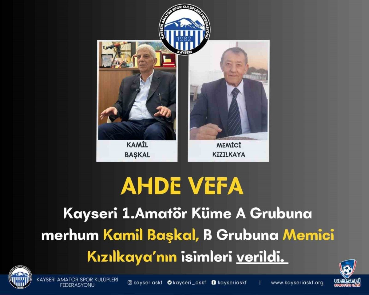 Kayseri ASKF’den ahde vefa örneği - Foto 2