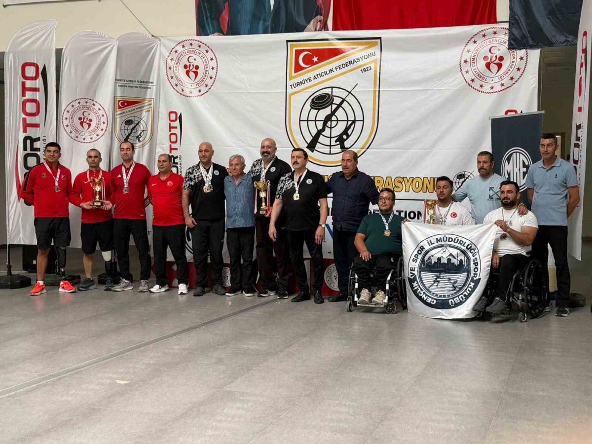 Kayserili sporculardan Para Atıcılık’ta 4 Türkiye derecesi