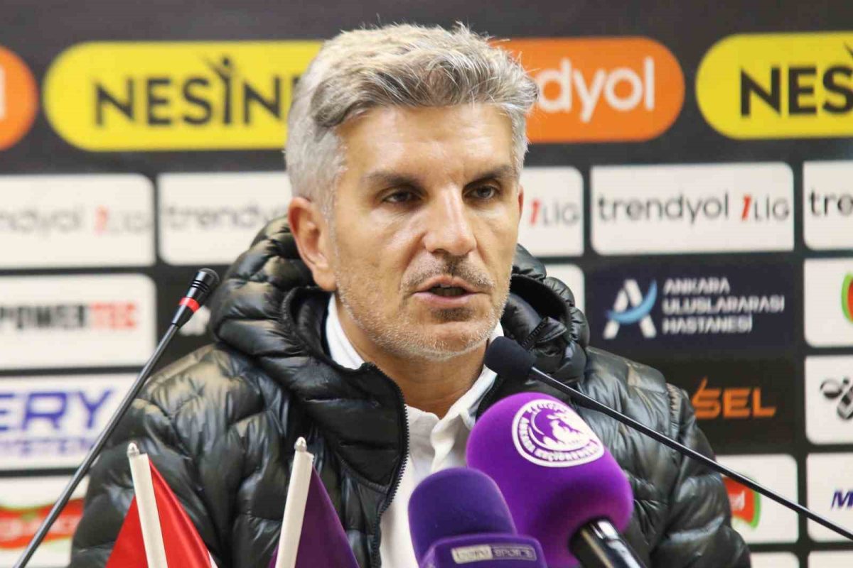 Kenan Koçak: "Deplasmanda 1 puan 1 puandır, takımı tebrik ediyorum"