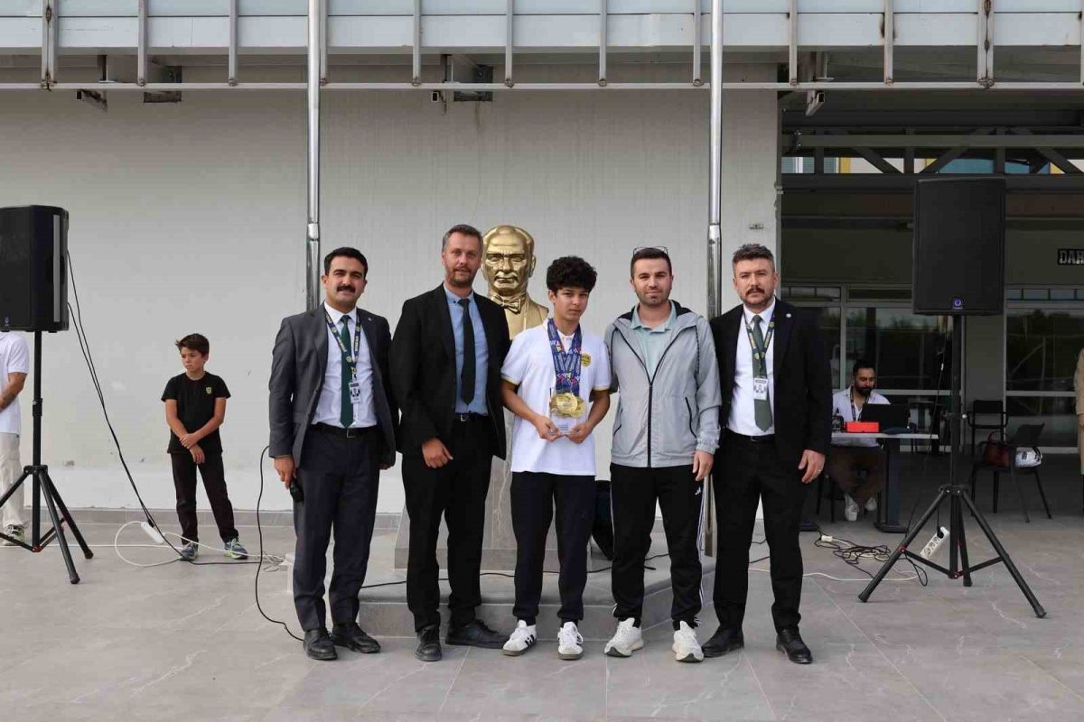 MTK öğrencisi Yalçınkaya’dan, Avrupa’da 4 altın madalya