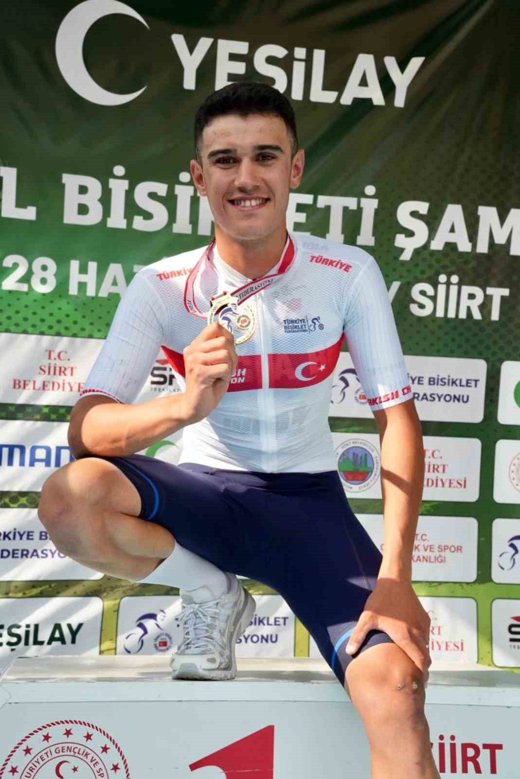 Muğla Büyükşehir’in şampiyon pedalı milli formayla Avrupa’da