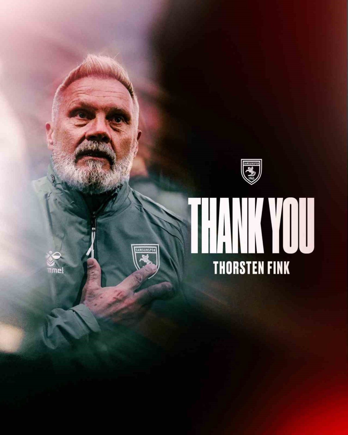 Samsunspor’dan Thorsten Fink açıklaması