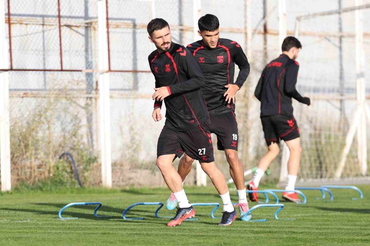 Sivasspor, Bandırmaspor maçı hazırlıklarını sürdürdü