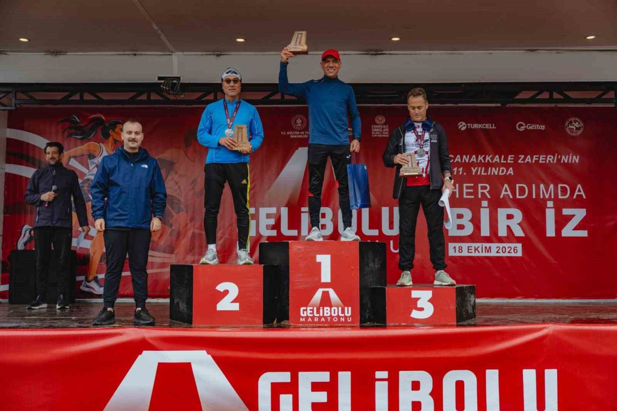Tarihi Alan’da düzenlenen Uluslararası Gelibolu Maratonu sona erdi