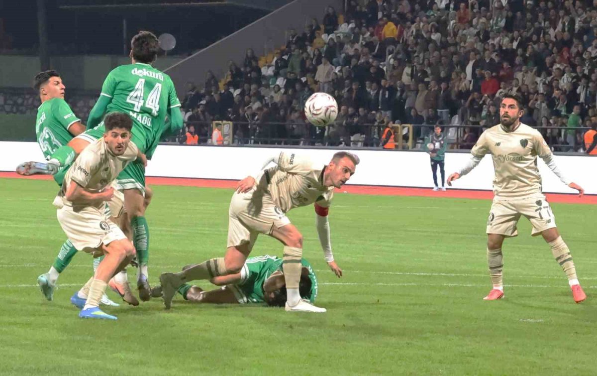 Trendyol 1. Lig: Muğlaspor: 0 - Bursaspor: 3