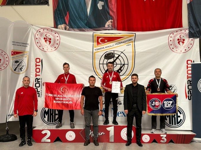 TSK Spor Gücü, Olimpik Branşlar Ateşli Silahlar Federasyon Kupası’nda ferdi müsabakaların tamamında şampiyon oldu - Foto 2