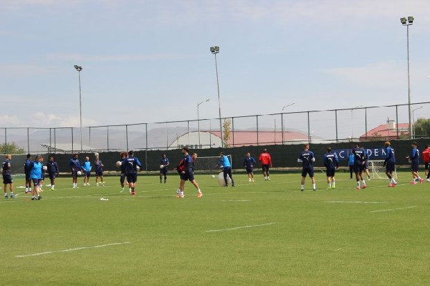 BB Erzurumspor hazırlıklarına devam etti