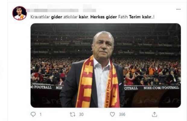 Fatih Terim'e destek mesajı yağdı
