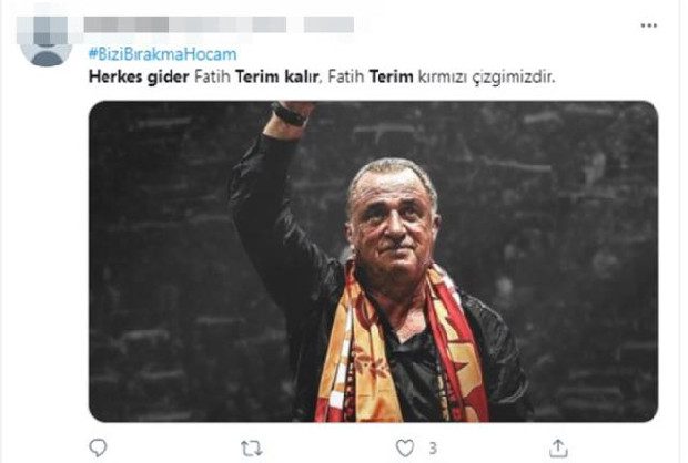 Fatih Terim'e destek mesajı yağdı