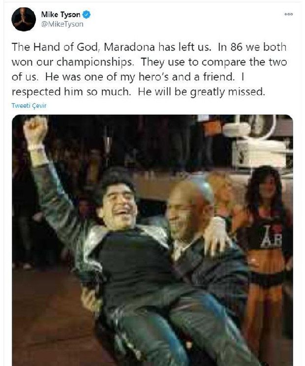 Futbol dünyası Maradona'nın vefatıyla yasa boğuldu!