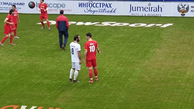 Futbolun efsaneleri Moskova'da
