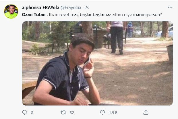 "Dur kızım Haaland imza istiyor..."