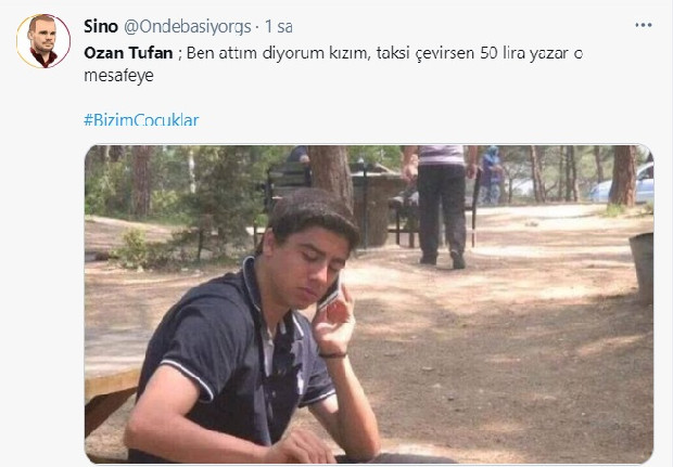 "Dur kızım Haaland imza istiyor..."