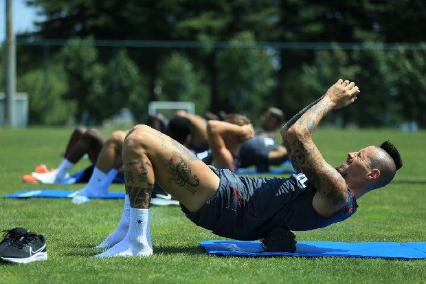 Trabzonspor, Molde maçı hazırlıklarını başladı