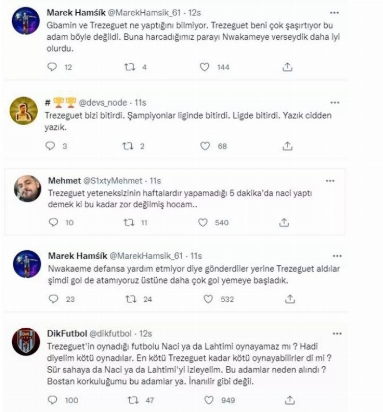 Trabzonspor'da Trezeguet tartışması