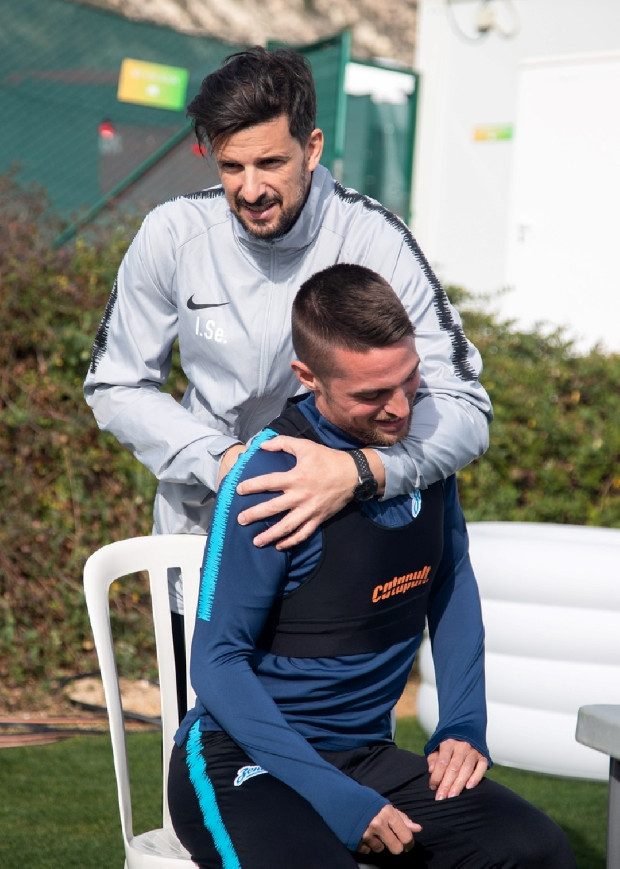 Zenit'in Fenerbahçe maçı öncesi son Antremanı
