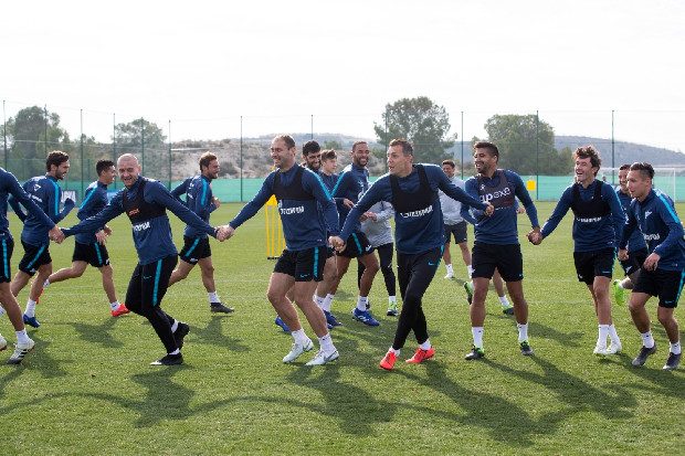 Zenit'in Fenerbahçe maçı öncesi son Antremanı
