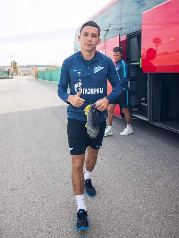 Zenit'in Fenerbahçe maçı öncesi son Antremanı