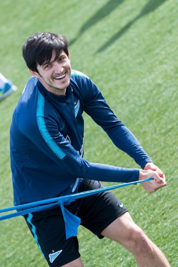 Zenit'in Fenerbahçe maçı öncesi son Antremanı