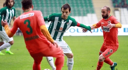 Alanyaspor Bursasporu 3-1 Mağlup Etti