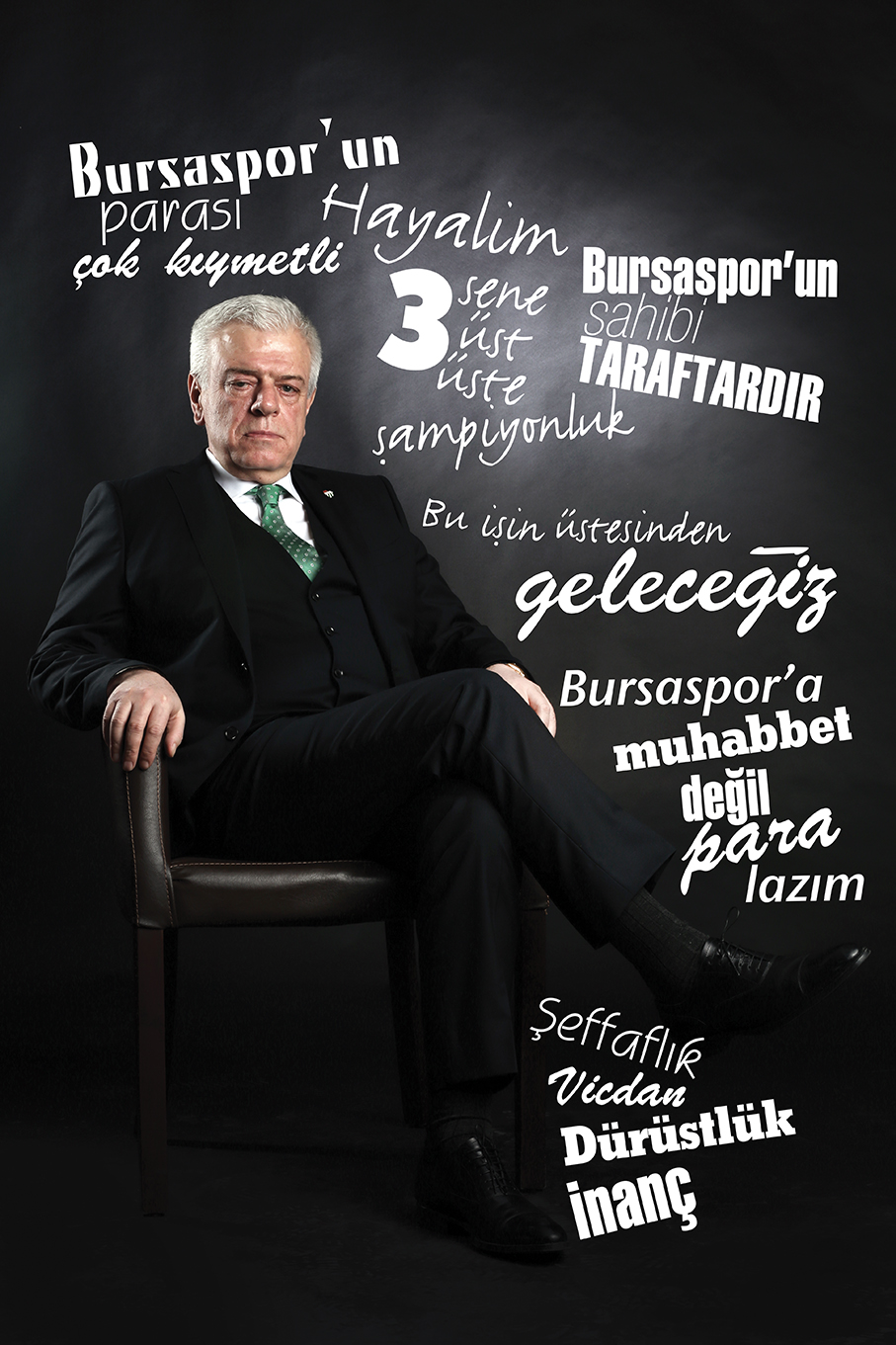 ALİ AY: “Hiç kimseden bir çekincem, korkum yok”