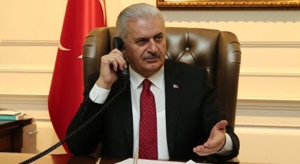 Başbakan Yıldırım Göztepespor Kulübü Başkanını Arayarak Tebrik Etti