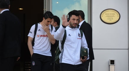 Beşiktaş Kafilesi Stadyuma Geldi