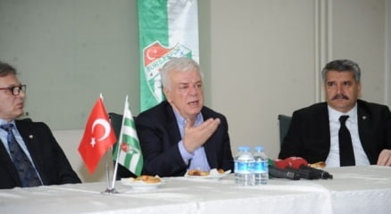 Bursaspor Başkanı Ali Aydan Transfer Açıklaması