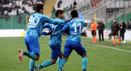 Bursaspor evinde galip geldi!