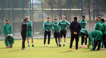 Bursaspor Kanat Organizasyonu çalıştı!