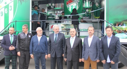 Bursaspor store TIR’ına kavuştu!