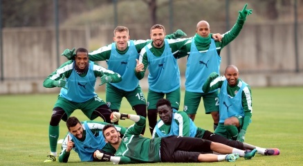 Bursaspor’dan Neşeli Antrenman!