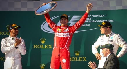 Formula 1de Vettel, Zaferle Başladı!
