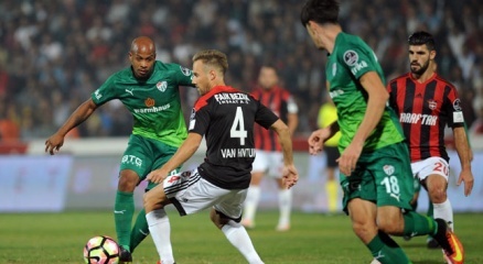 Gaziantepspor: 3 – Bursaspor: 2 (maç Sonucu)!