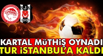 Olympiakos 1-1 Beşiktaş (maç Sonucu) Beşiktaş Olympiakos Geniş özeti Ve Golleri Izle
