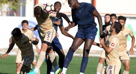 Osmanlıspor, U21 Takımıyla Hazırlandı!