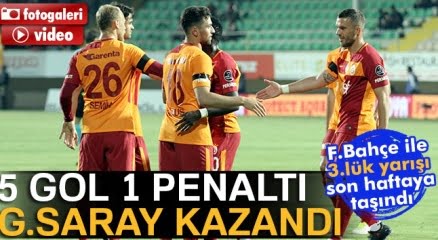 Özet İzle: Alanyaspor 2-3 Galatasaray| Galatasaray Alanyaspor Maçı Geniş özeti Ve Golleri Izle (beinsports)