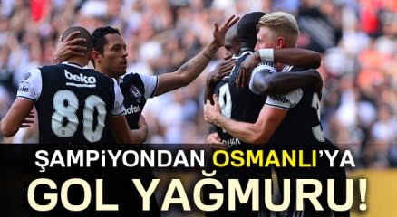 Özet İzle: Beşiktaş 4-0 Osmanlıspor| Beşiktaş Osmanlı Maçı Geniş özeti Ve Golleri Izle (beinsports – Lİg Tv)