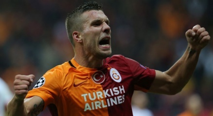 Podolski Attıkça Galatasaray Kazanıyor