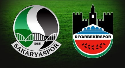 Sakaryaspor Diyarbekirspor Maç Sonucu 2-1| Özet