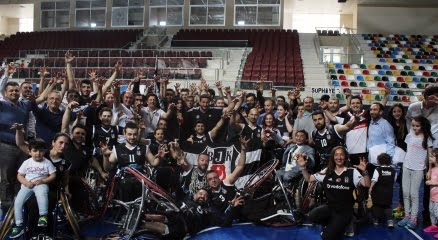 Şampiyon Beşiktaş| Garanti Bankası Tekerlekli Sandalye Basketbol Süper Ligi – Karabükspor: 71- 80 Beşiktaş Rmk Marine